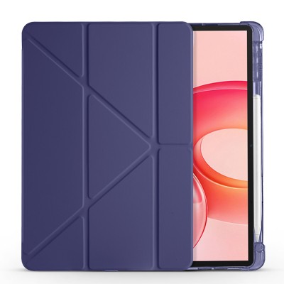Honor Pad 10 12.1 Case Zore Tri Folding Stand Case with Pen Compartment - 14