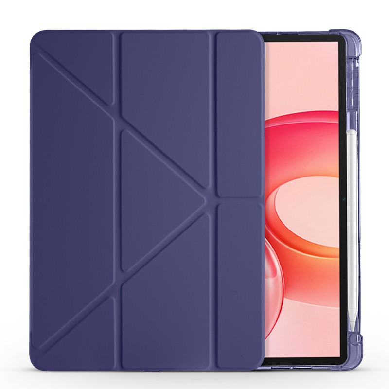 Honor Pad 10 12.1 Case Zore Tri Folding Stand Case with Pen Compartment - 14