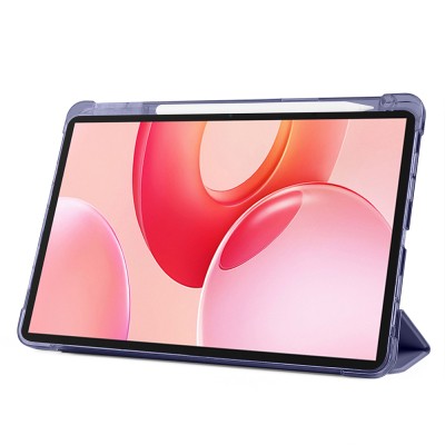 Honor Pad 10 12.1 Case Zore Tri Folding Stand Case with Pen Compartment - 19