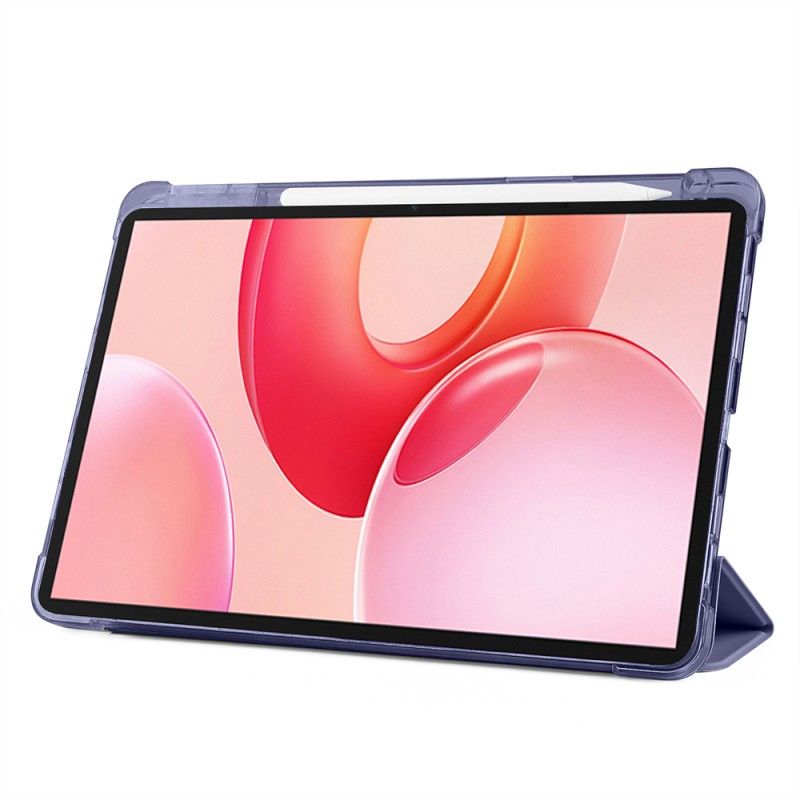 Honor Pad 10 12.1 Case Zore Tri Folding Stand Case with Pen Compartment - 19