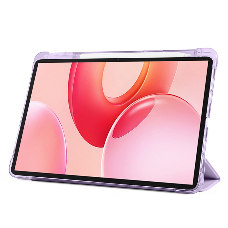 Honor Pad 10 12.1 Case Zore Tri Folding Stand Case with Pen Compartment - 18