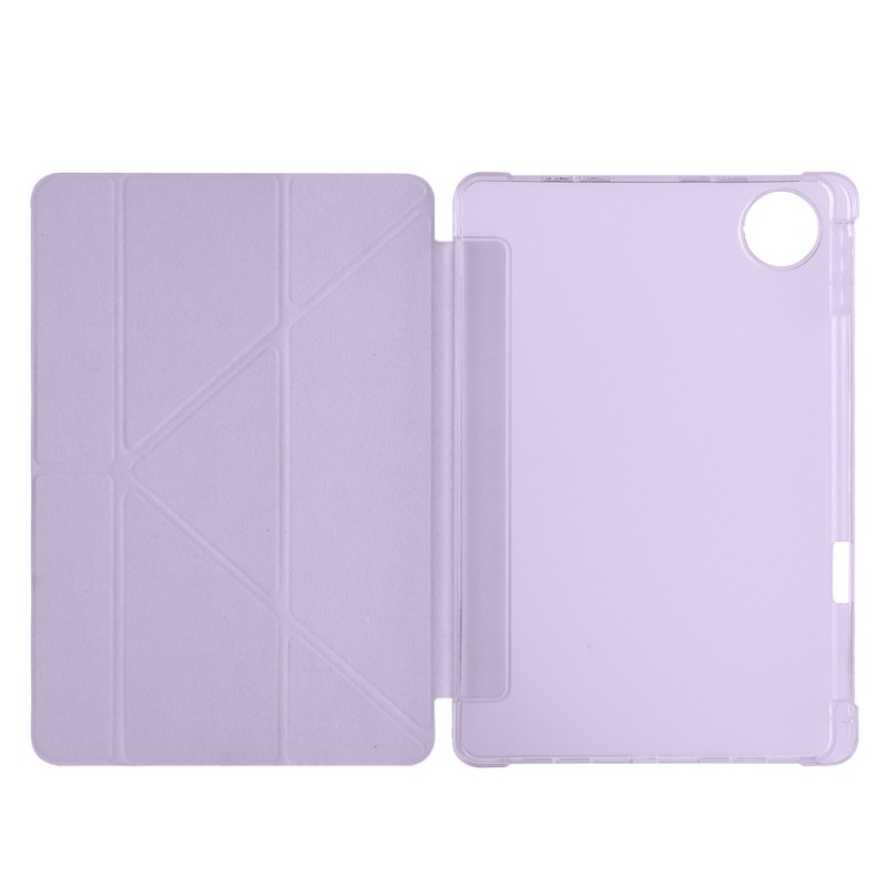 Honor Pad 10 12.1 Case Zore Tri Folding Stand Case with Pen Compartment - 38