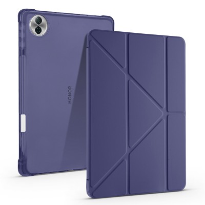 Honor Pad 10 12.1 Case Zore Tri Folding Stand Case with Pen Compartment - 3