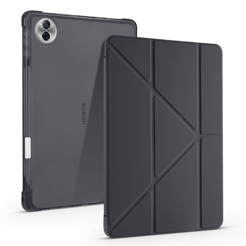 Honor Pad 10 12.1 Case Zore Tri Folding Stand Case with Pen Compartment - 6