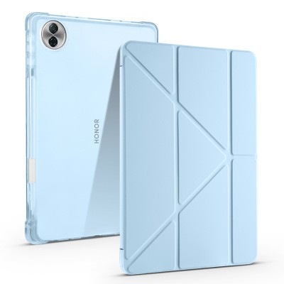 Honor Pad 10 12.1 Case Zore Tri Folding Stand Case with Pen Compartment - 5