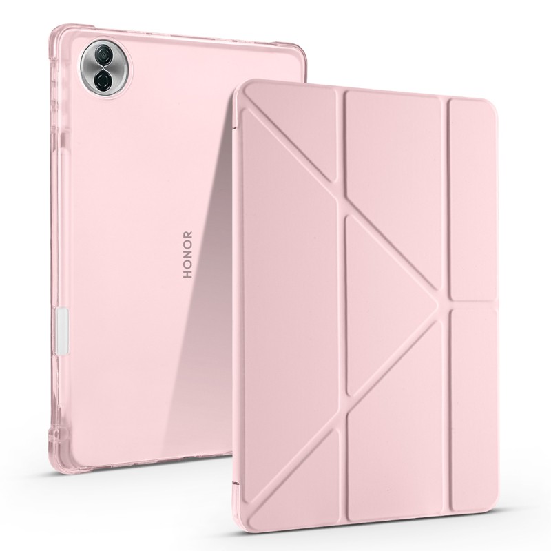 Honor Pad 10 12.1 Case Zore Tri Folding Stand Case with Pen Compartment - 8