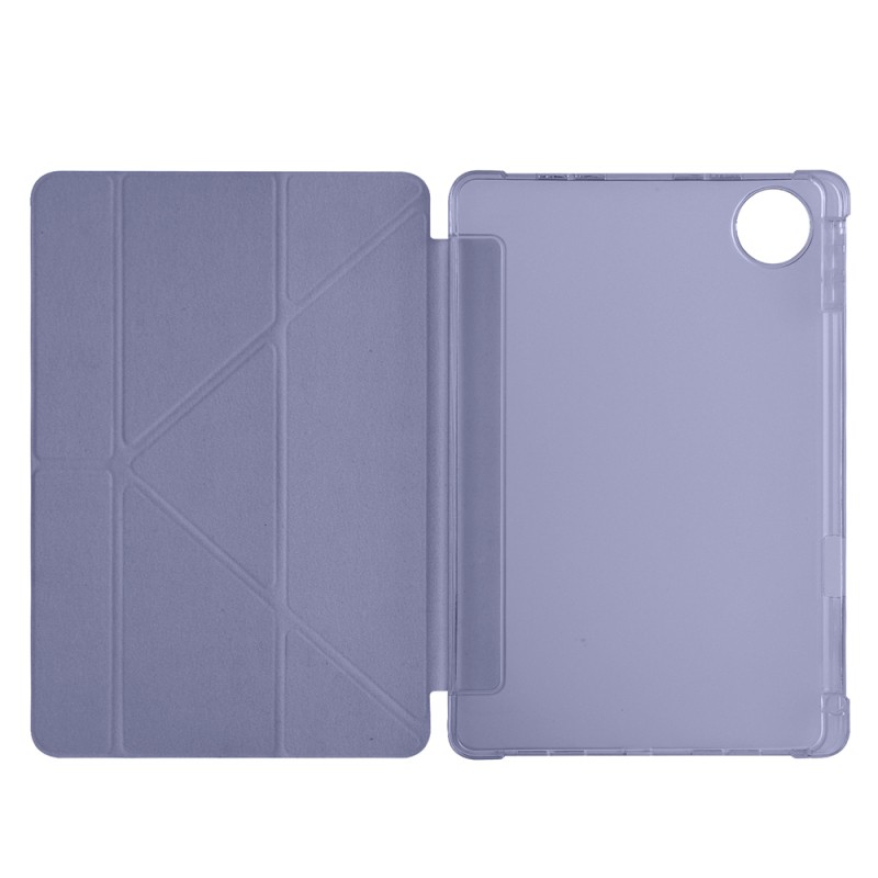 Honor Pad 10 12.1 Case Zore Tri Folding Stand Case with Pen Compartment - 37