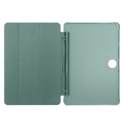Honor Pad 9 Case Zore Tri Folding Pen Compartment Stand Case - 17