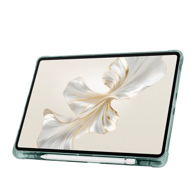 Honor Pad 9 Case Zore Tri Folding Pen Compartment Stand Case - 20