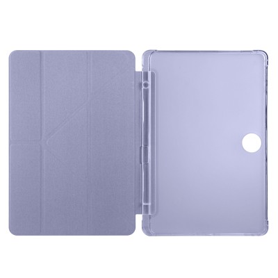 Honor Pad 9 Case Zore Tri Folding Pen Compartment Stand Case - 46