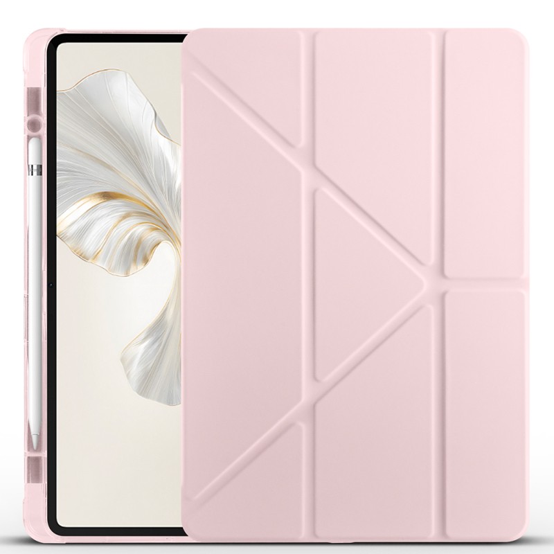 Honor Pad 9 Case Zore Tri Folding Pen Compartment Stand Case - 40