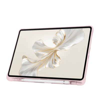 Honor Pad 9 Case Zore Tri Folding Pen Compartment Stand Case - 42