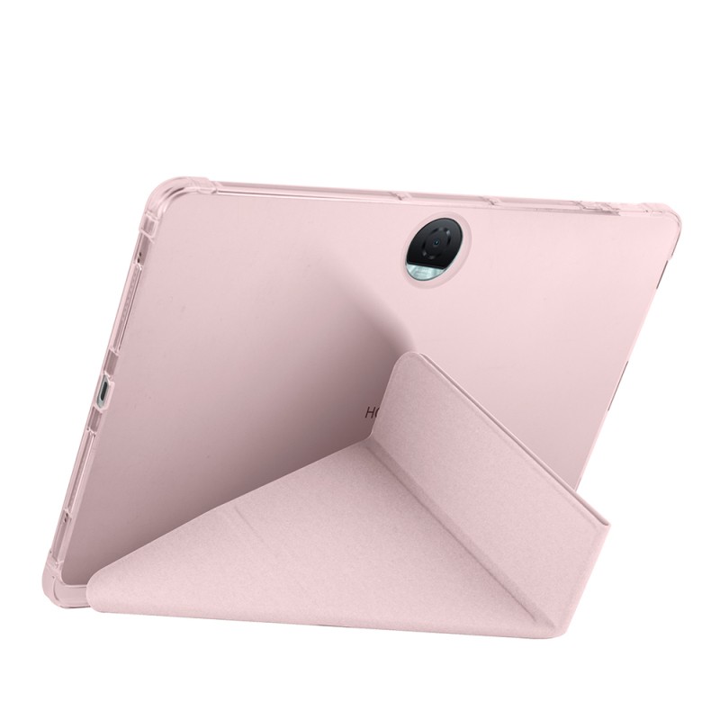 Honor Pad 9 Case Zore Tri Folding Pen Compartment Stand Case - 43