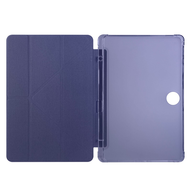 Honor Pad 9 Case Zore Tri Folding Pen Compartment Stand Case - 36