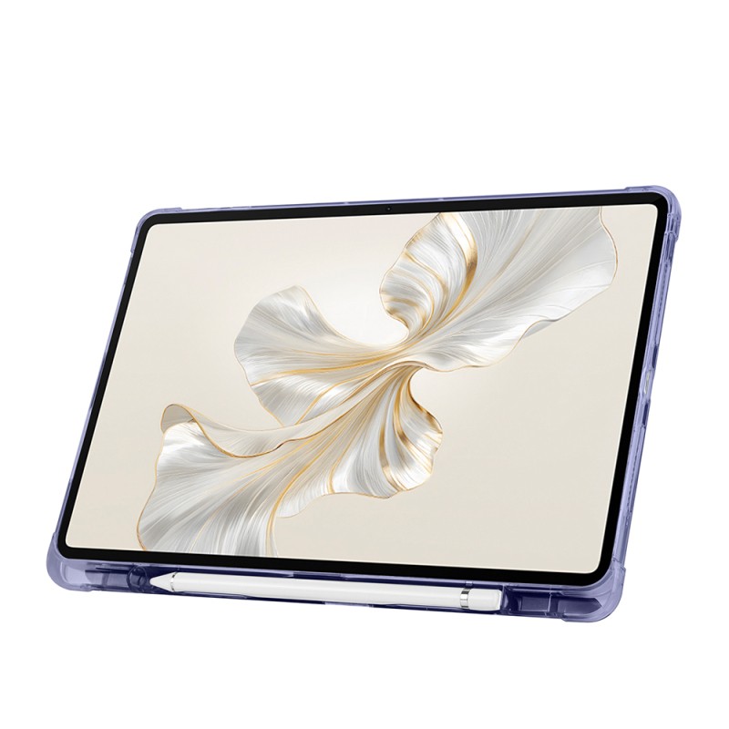 Honor Pad 9 Case Zore Tri Folding Pen Compartment Stand Case - 37