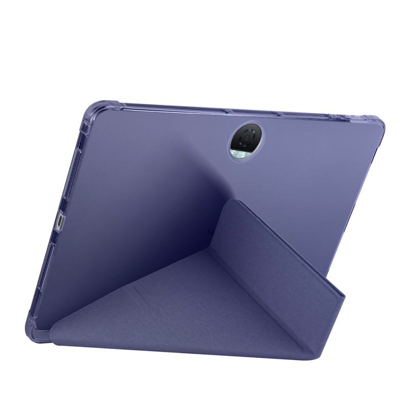 Honor Pad 9 Case Zore Tri Folding Pen Compartment Stand Case - 38