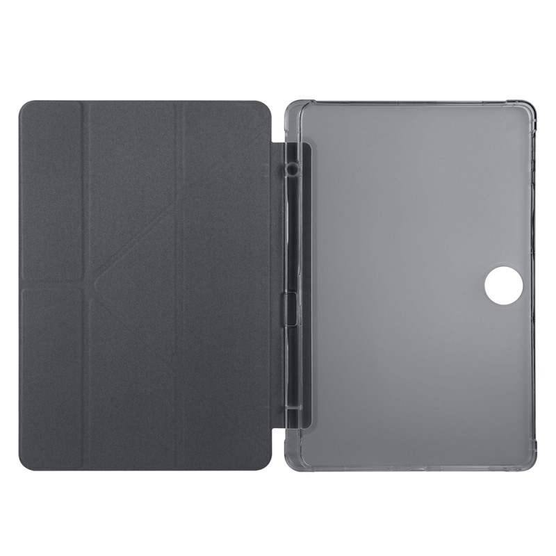 Honor Pad 9 Case Zore Tri Folding Pen Compartment Stand Case - 31
