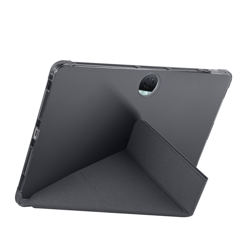 Honor Pad 9 Case Zore Tri Folding Pen Compartment Stand Case - 33