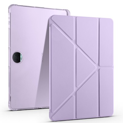 Honor Pad 9 Case Zore Tri Folding Pen Compartment Stand Case - 10