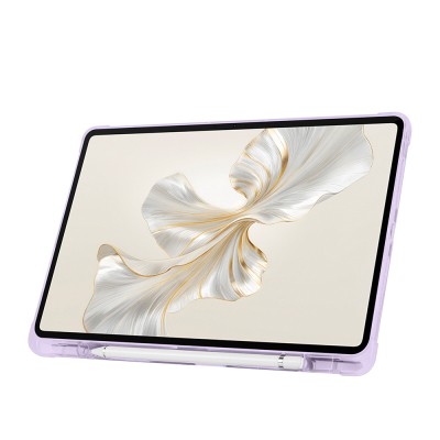 Honor Pad 9 Case Zore Tri Folding Pen Compartment Stand Case - 23