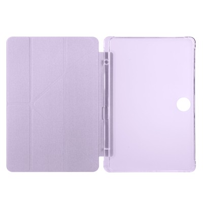 Honor Pad 9 Case Zore Tri Folding Pen Compartment Stand Case - 27