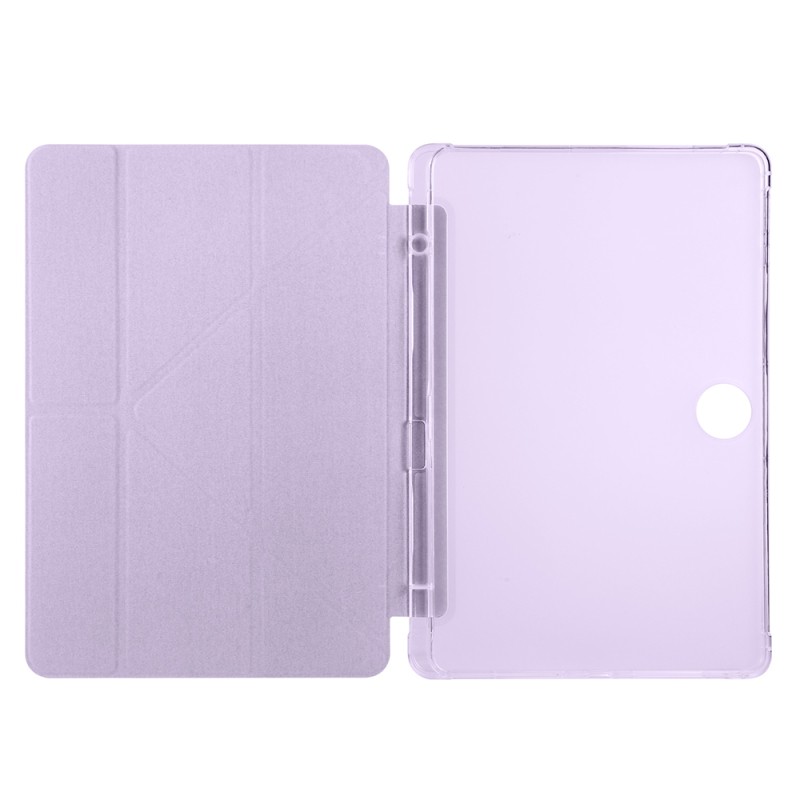 Honor Pad 9 Case Zore Tri Folding Pen Compartment Stand Case - 27