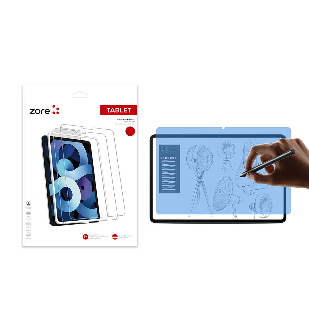Honor Pad 9 Kağıt Hisli Mat Uyumlu NXXA Paper-Like Ekran Koruyucu-Şeffaf