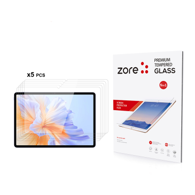 Honor Pad V9 Zore 5in1 Tablet Temperli Cam Ekran Koruyucu - Zore