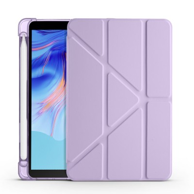 Honor Pad X7 8.7 Case Zore Tri Folding Stand Case with Pen Compartment - 20