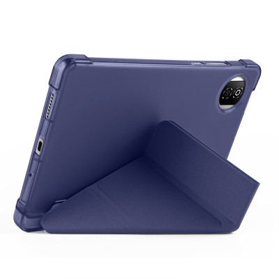 Honor Pad X7 8.7 Kılıf Zore Tri Folding Kalem Bölmeli Standlı Kılıf - 27