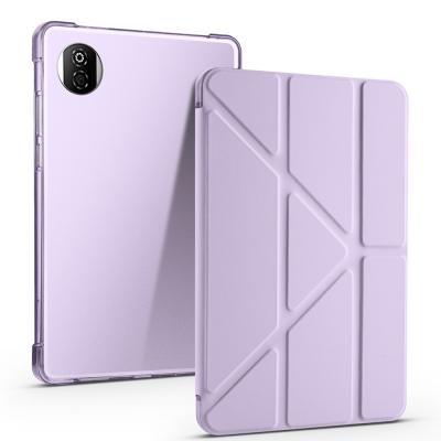 Honor Pad X7 8.7 Kılıf Zore Tri Folding Kalem Bölmeli Standlı Kılıf - Zore