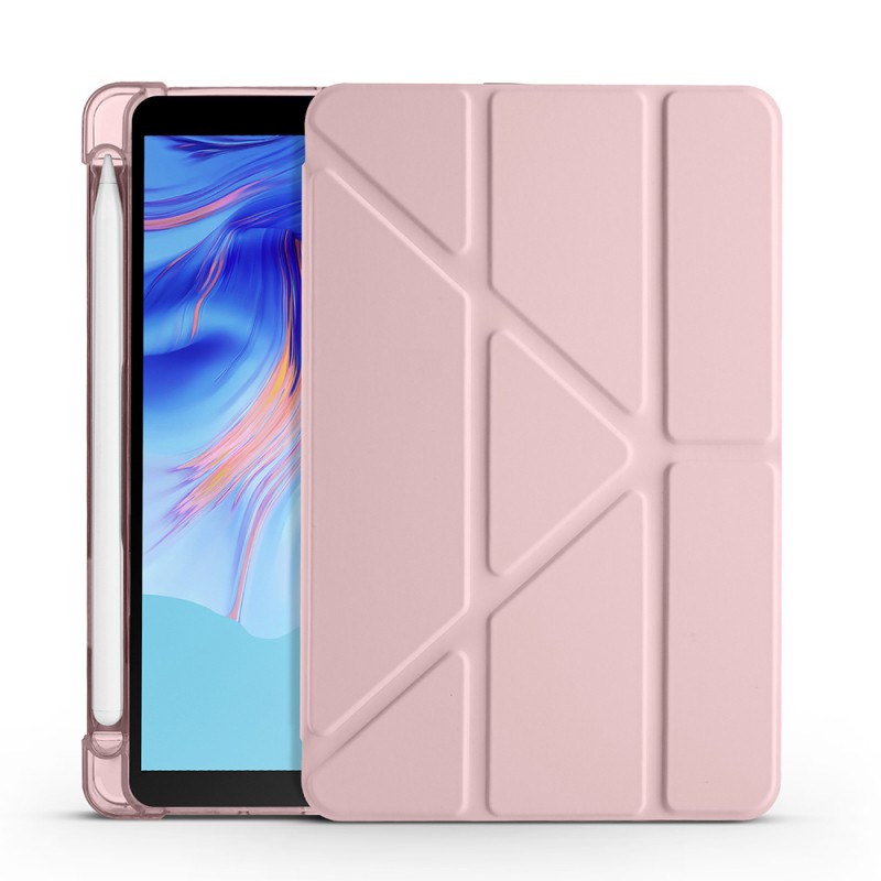 Honor Pad X7 8.7 Kılıf Zore Tri Folding Kalem Bölmeli Standlı Kılıf - 23
