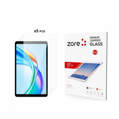 Honor Pad X7 Zore 5in1 Tablet Temperli Cam Ekran Koruyucu - Zore