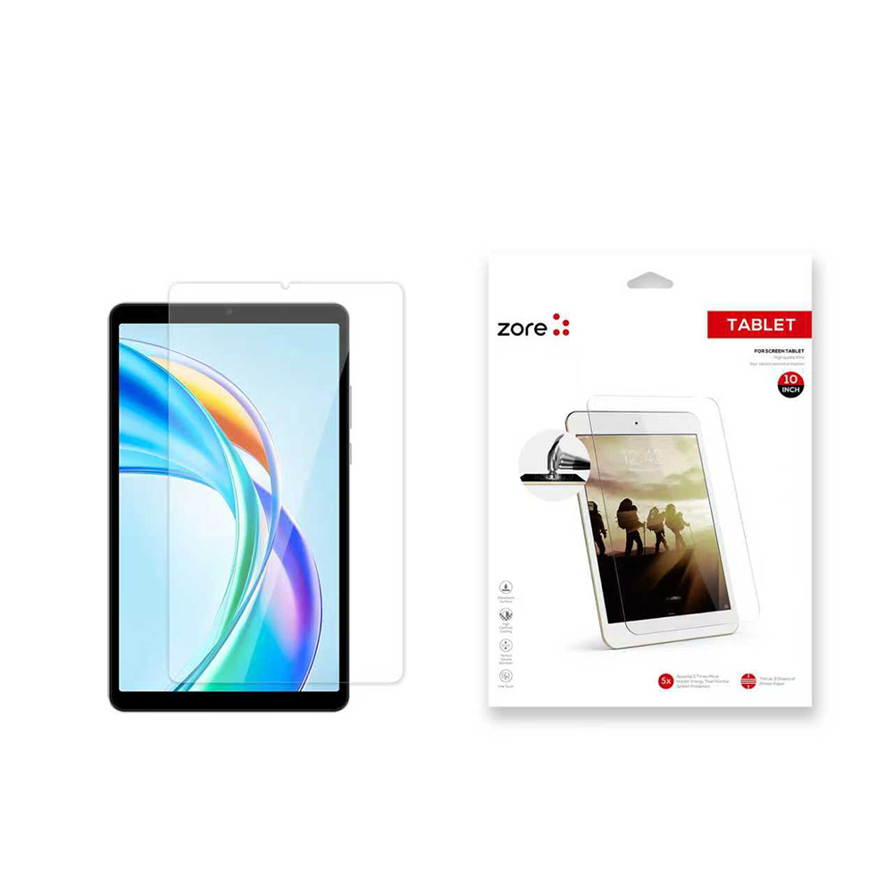 Honor Pad X7 Zore Tablet Temperli Cam Ekran Koruyucu - Şeffaf
