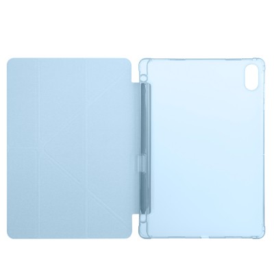 Honor Pad X8A Case Zore Tri Folding Stand Case with Pen Compartment - 27