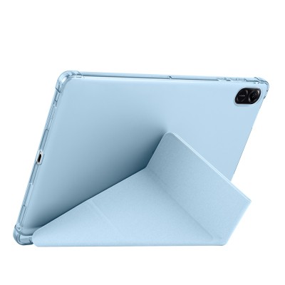 Honor Pad X8A Case Zore Tri Folding Stand Case with Pen Compartment - 32