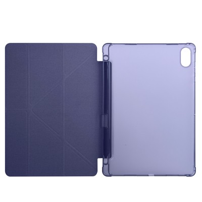 Honor Pad X8A Case Zore Tri Folding Stand Case with Pen Compartment - 28