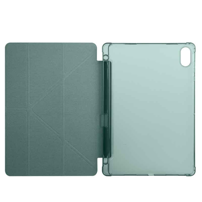 Honor Pad X8A Case Zore Tri Folding Stand Case with Pen Compartment - 26