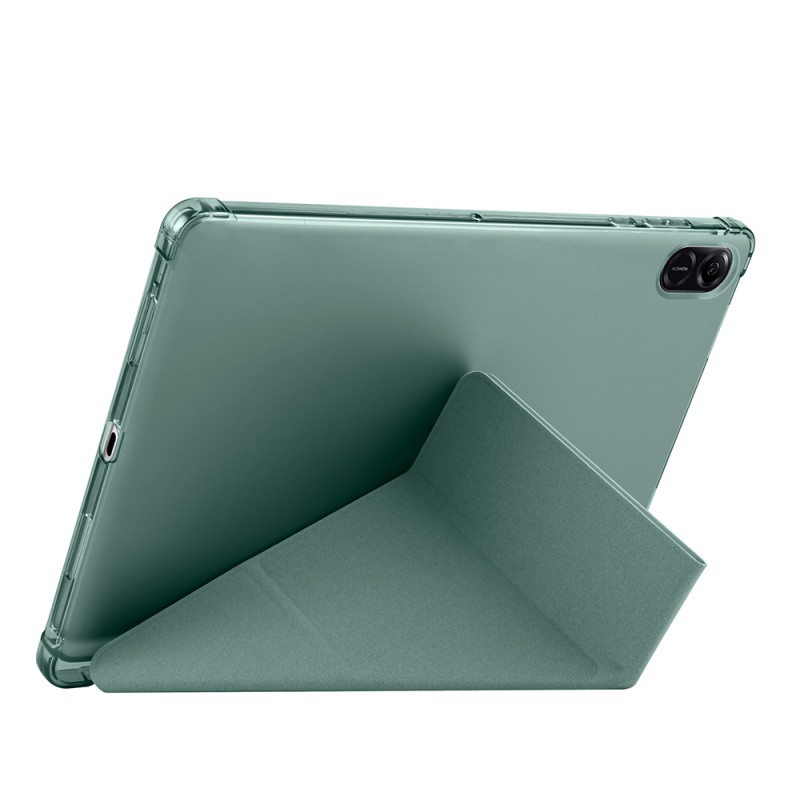 Honor Pad X8A Case Zore Tri Folding Stand Case with Pen Compartment - 29