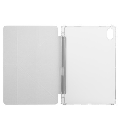 Honor Pad X8A Case Zore Tri Folding Stand Case with Pen Compartment - 22
