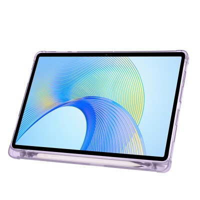 Honor Pad X8A Case Zore Tri Folding Stand Case with Pen Compartment - 39