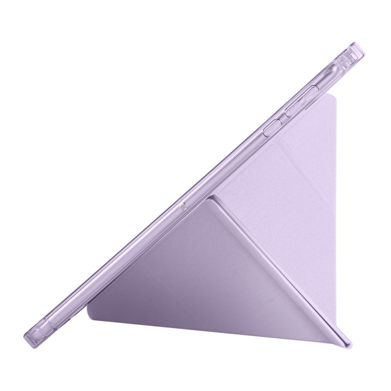 Honor Pad X8A Case Zore Tri Folding Stand Case with Pen Compartment - 43