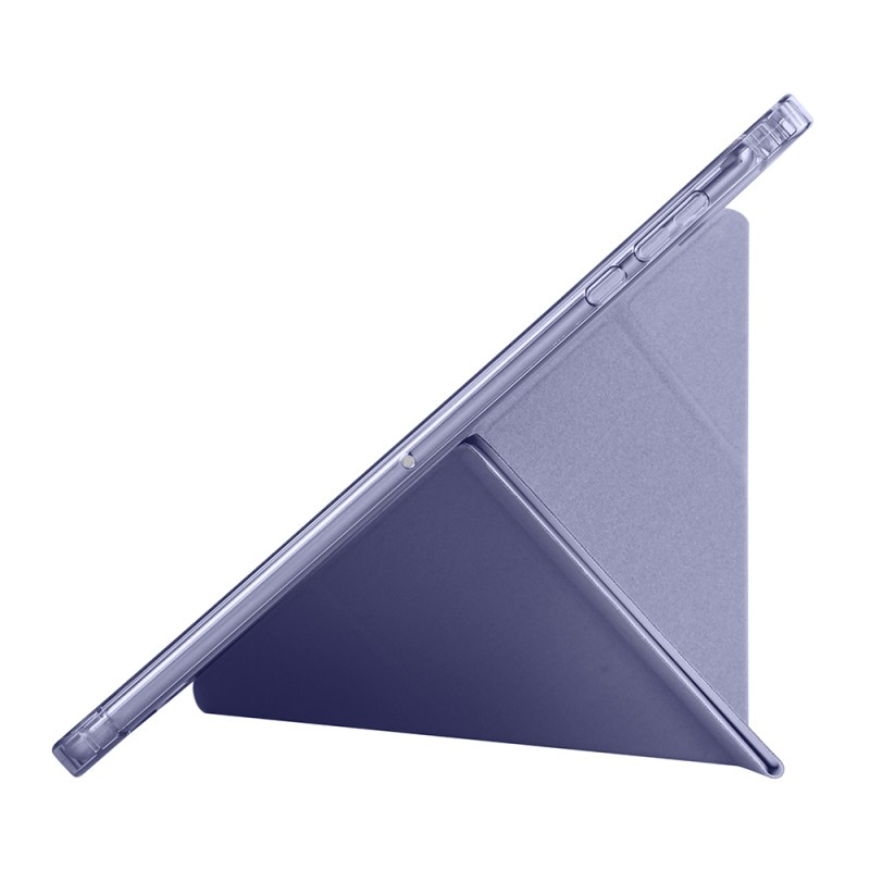 Honor Pad X8A Case Zore Tri Folding Stand Case with Pen Compartment - 14