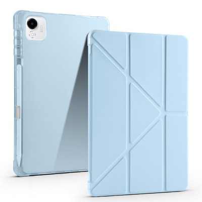 Honor Pad X9 Pro Case Zore Tri Folding Pen Compartment Stand Case - 4
