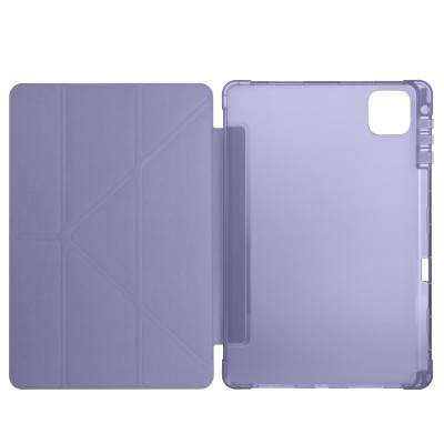 Honor Pad X9 Pro Case Zore Tri Folding Pen Compartment Stand Case - 12