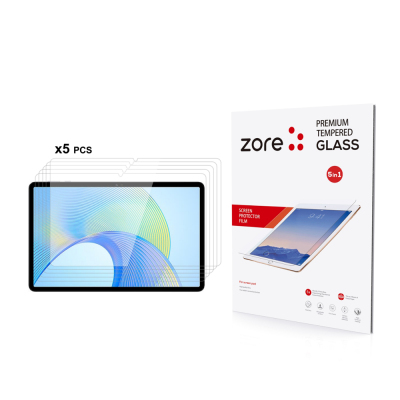 Honor Pad X9 Zore 5in1 Tablet Temperli Cam Ekran Koruyucu - Zore