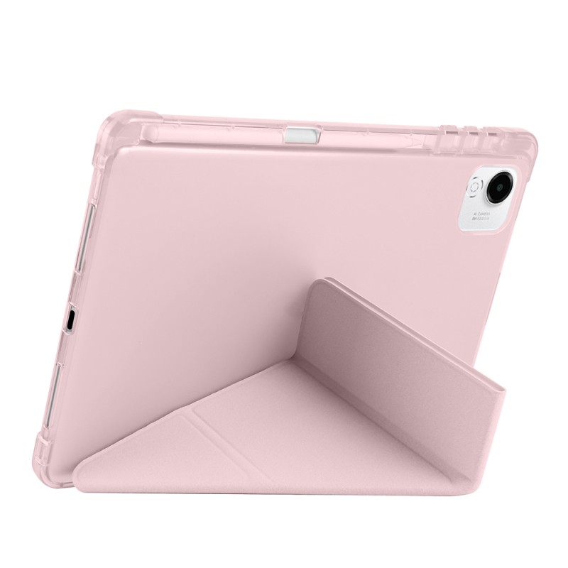 Honor Pad X9A Case Zore Tri Folding Pen Compartment Stand Case - 18