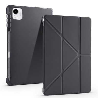 Honor Pad X9A Case Zore Tri Folding Pen Compartment Stand Case - 9
