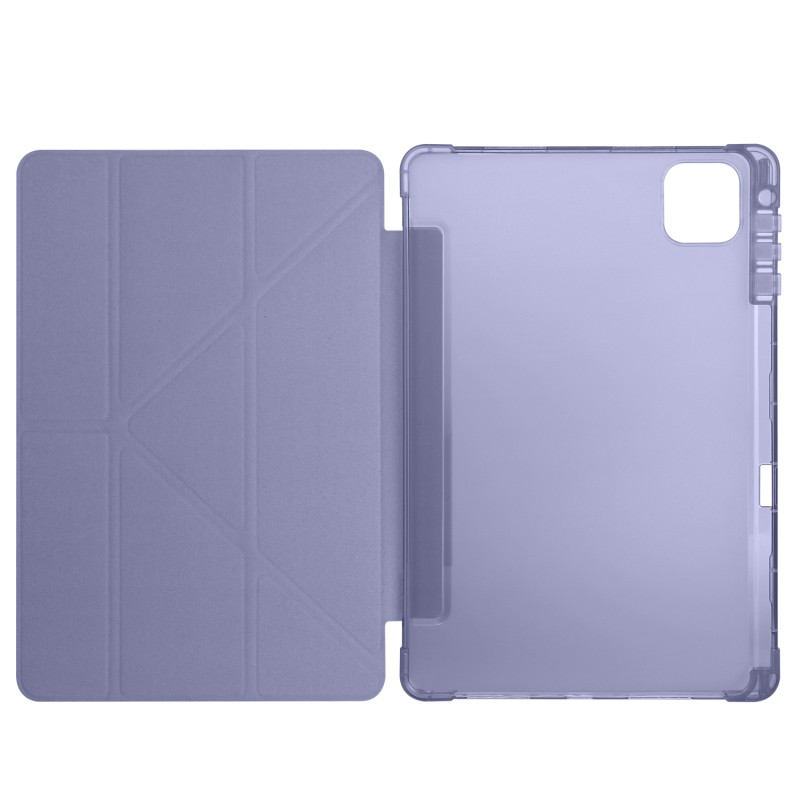 Honor Pad X9A Case Zore Tri Folding Pen Compartment Stand Case - 12