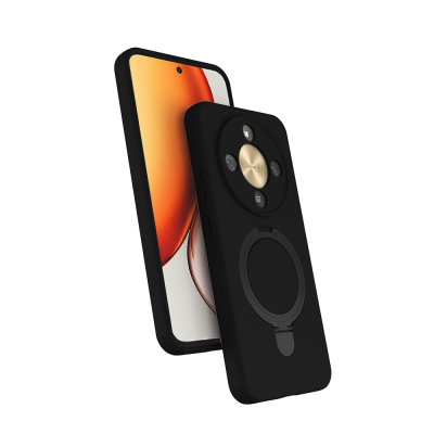 Honor X9D Kılıf M-safe Şarj Özellikli Standlı Zore Samara Kapak - Zore